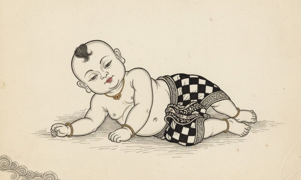 Reincarnation - Illustration of Baby