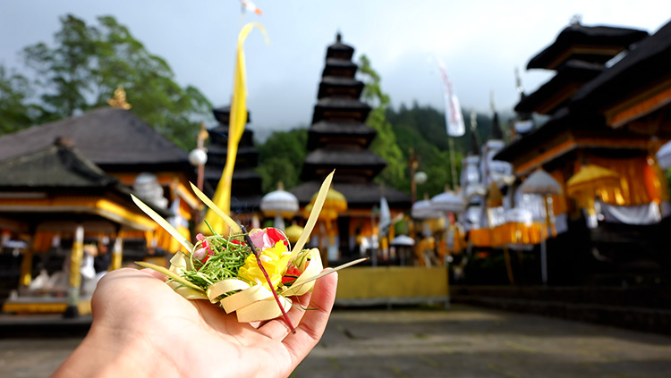 Balinese Offering NOW Bali Magazine