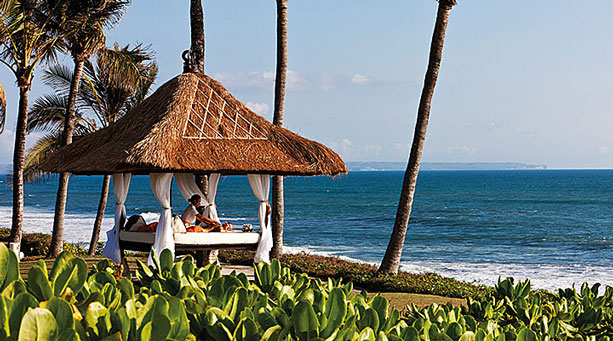 Nirwana Spa - Spa treatment at the Bale by the beach of Pan Pacific Nirwana Bali Resort copy