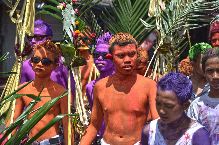 Ngerebeg The Painted Boys of Tegallalang (2)