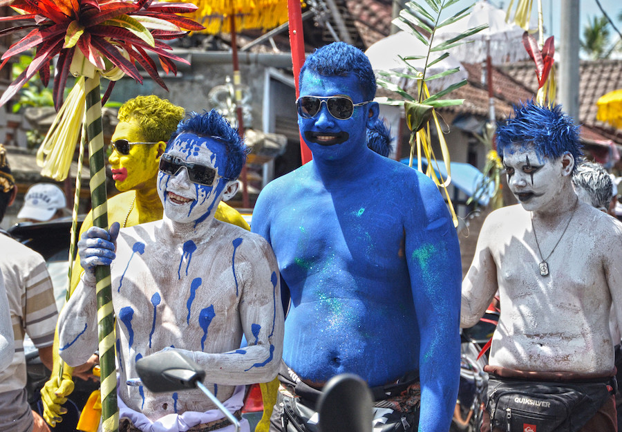 Ngerebeg The Painted Boys of Tegallalang (3)