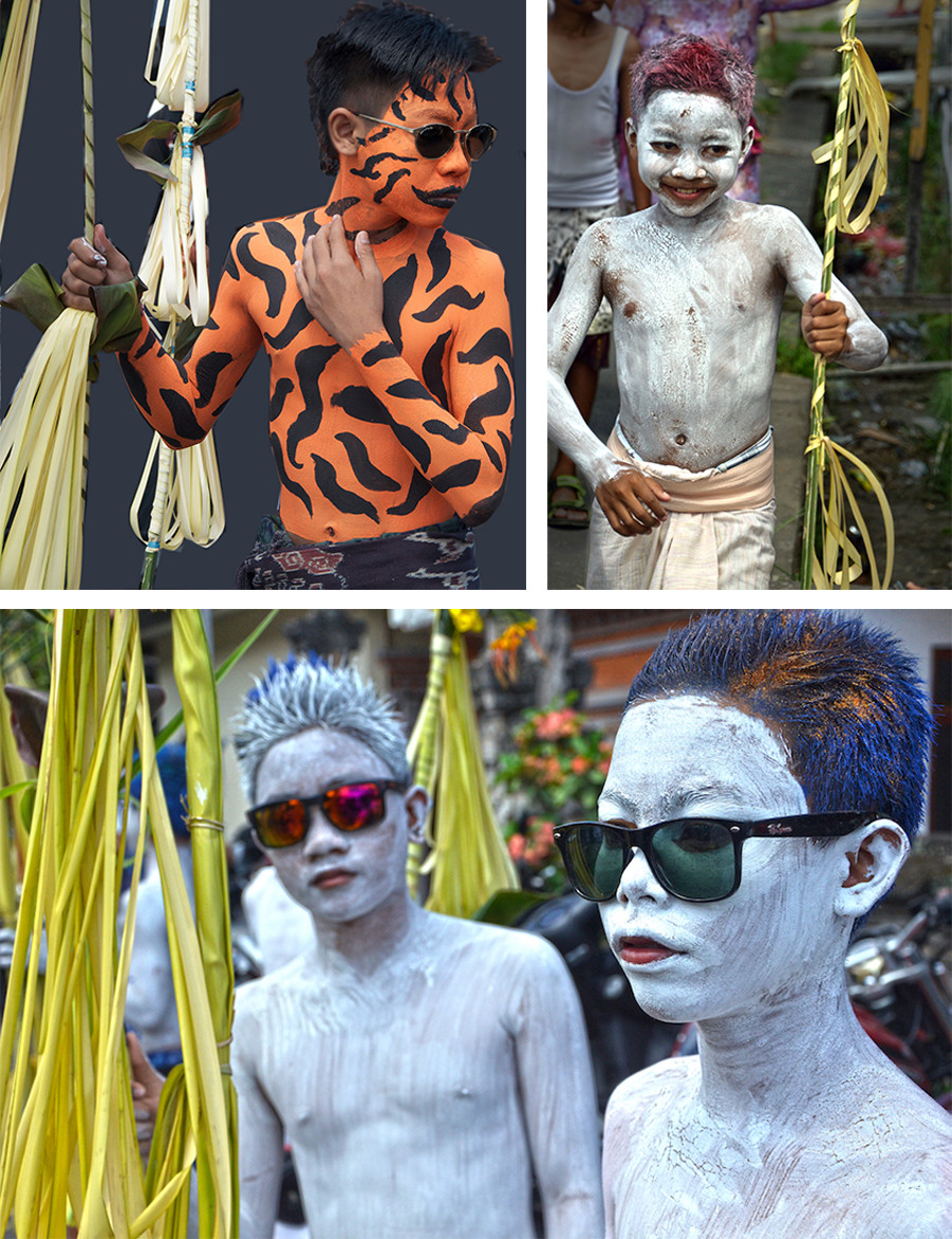 Ngerebeg The Painted Boys of Tegallalang (4)