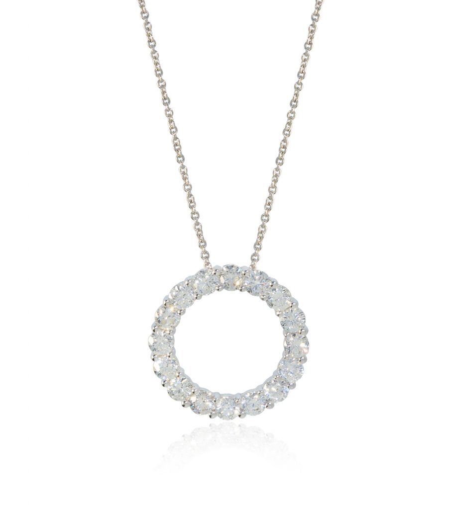 Diamond Eternity Pendant