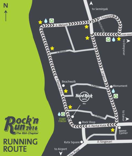 hard rock hotel bali rock and run