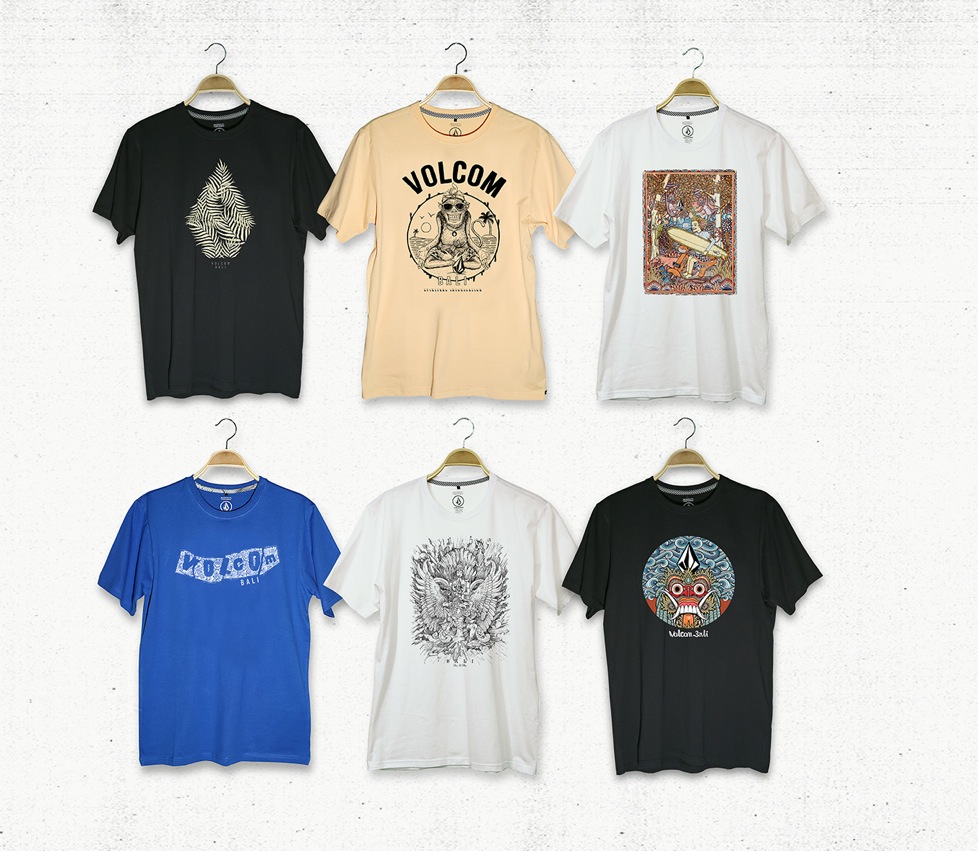 Volcom Artists Create Amazing Bali Inspired T-Shirt Line - NOW! Bali