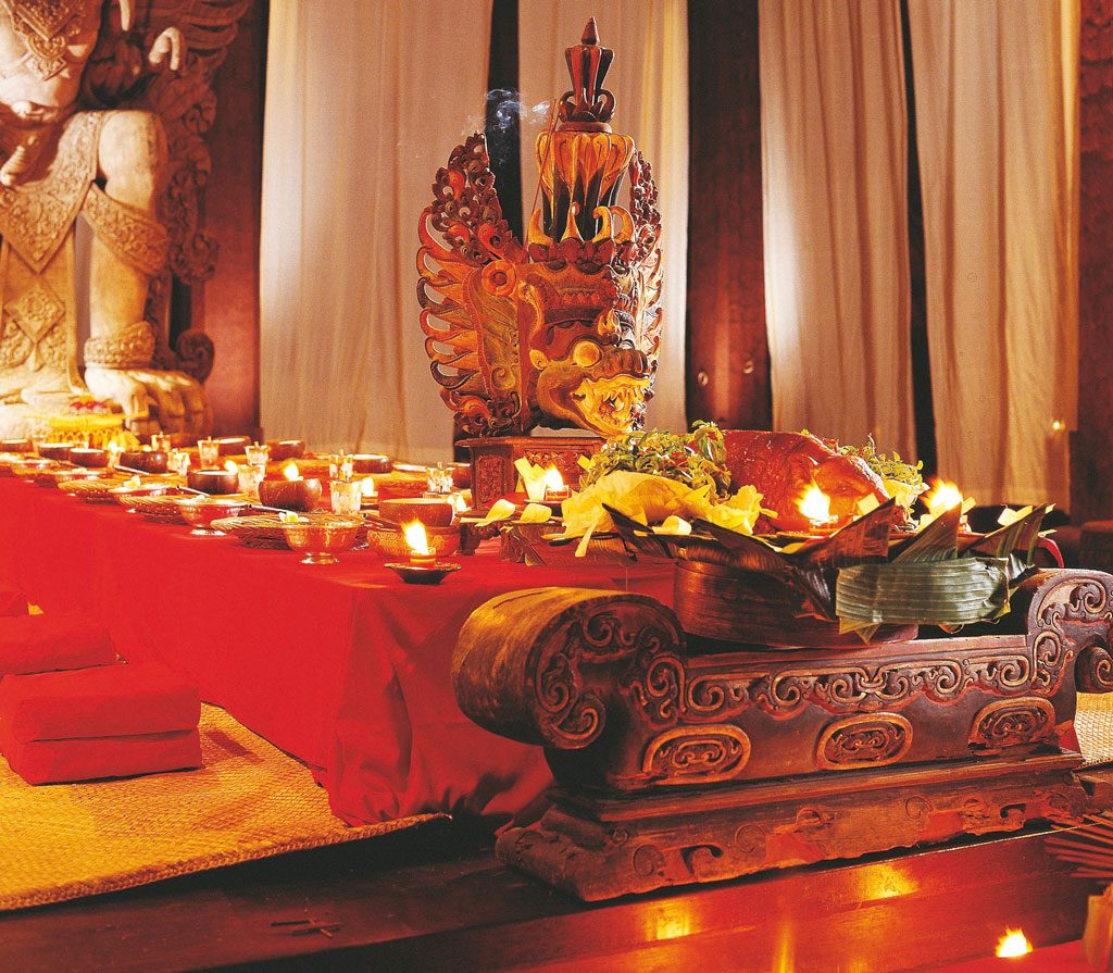 An Extravagant Spread at Tugu Bali
