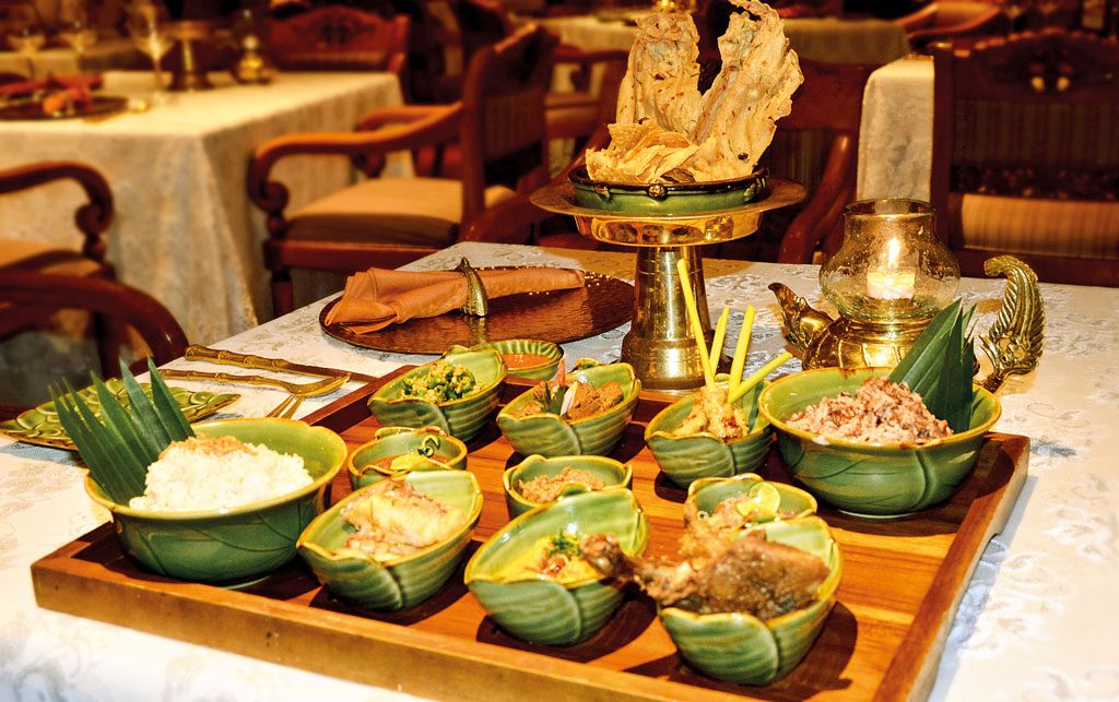 Raja's Traditional Megibung at Nusa Dua Beach Hotel
