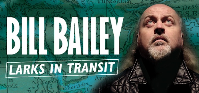 bill bailey larks in transit bali comedy