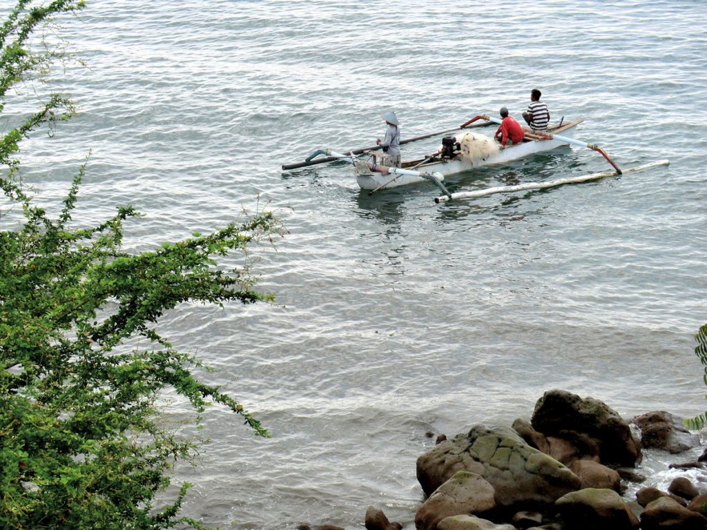 Fisherman in West Bali