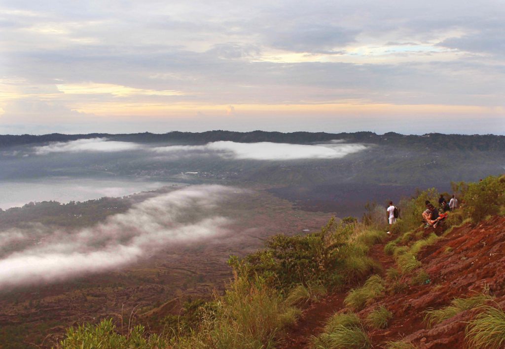 Hiking at Mount Agung