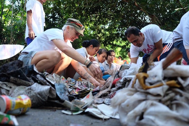 Bali's Biggest Beach Clean Up