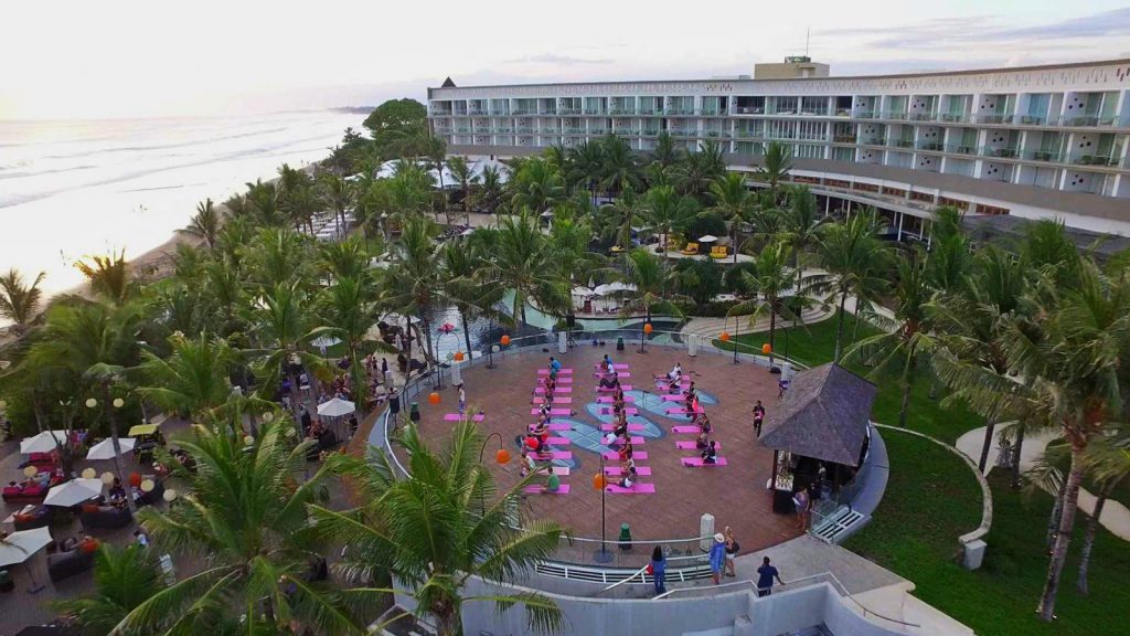 W Bali Yoga at Woosky 2