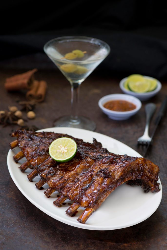 Theme - International Food - Dinner - Hog Wild with Chef Bruno - Wicked Ribs and Brutal Martinis