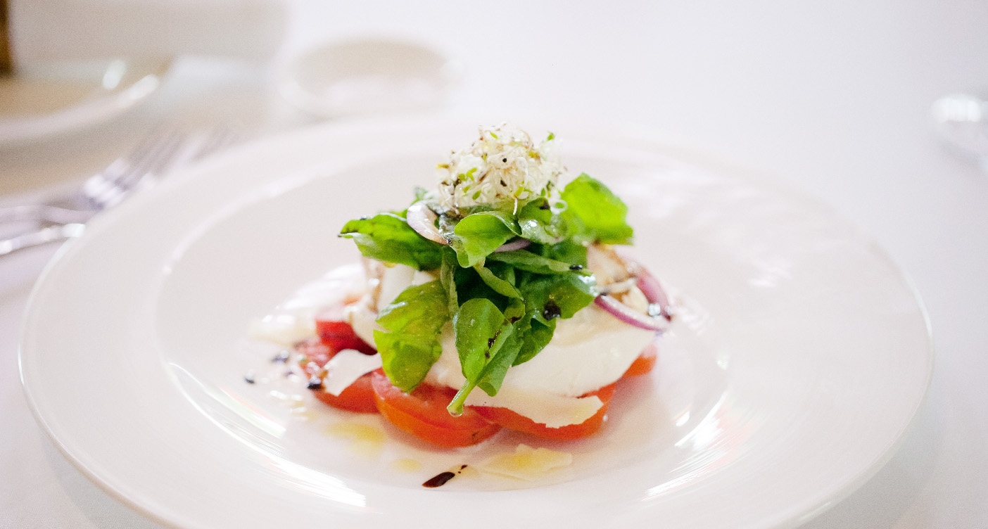 Perfectly prepared Caprese