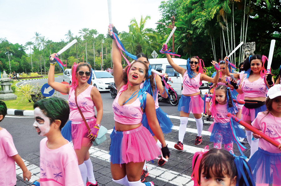 Bali Pink Ribbon - event fun walk 2016 (2)