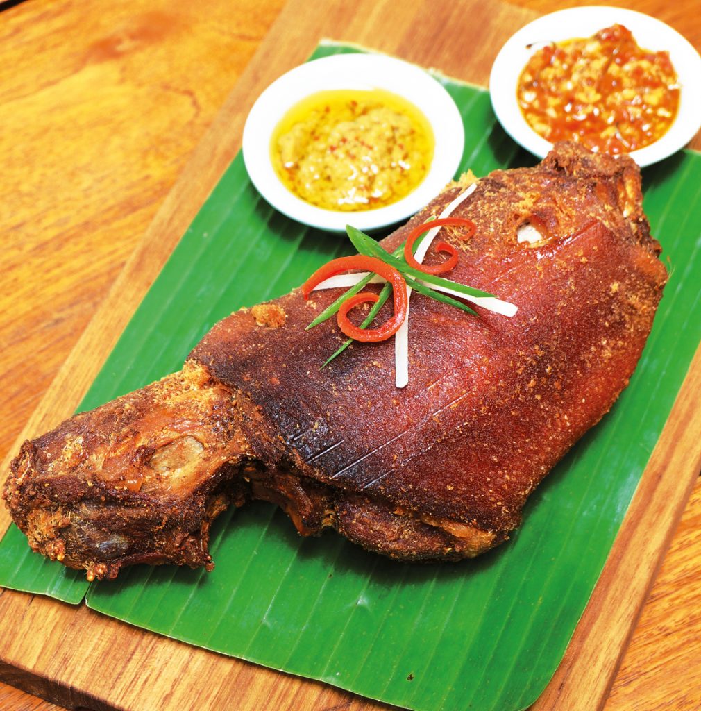 Wahaha Pork Knuckle. Photo by Namhar Hernanto