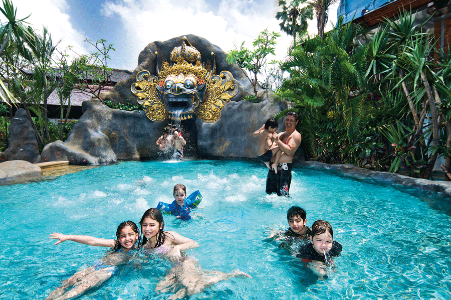 Lagoon Kids Pool at Padma Resort Legian
