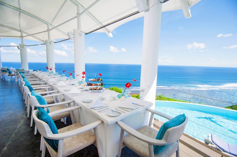 Bali Beachfront Restaurants Di Mare Karma Kandara