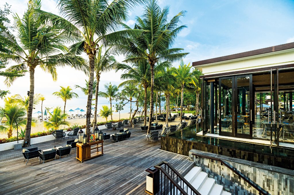 bali beachfront restaurants Sands Restaurant
