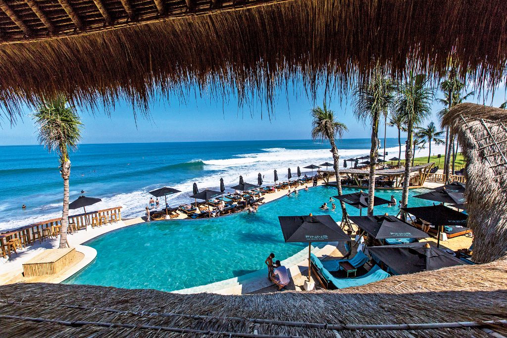 Bali Beachfront Restaurants - Finns Beach Club
