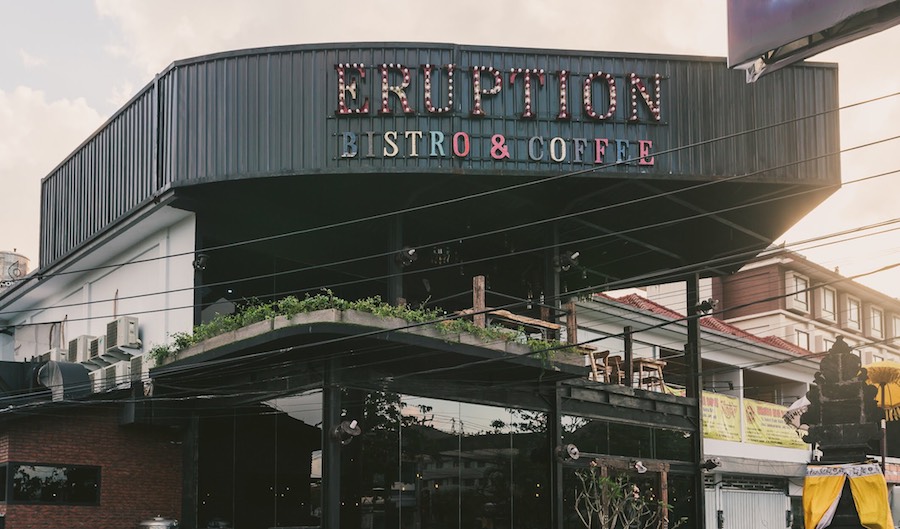 Eruption Bistro & Coffee Exterior