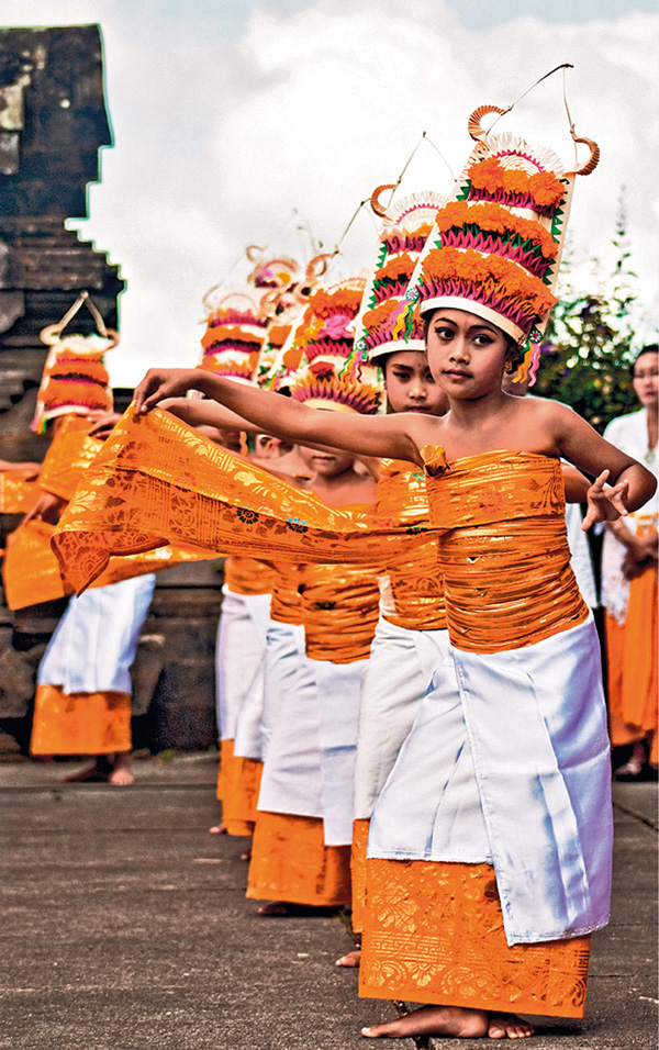Welcoming Ritual of Balinese Dances
