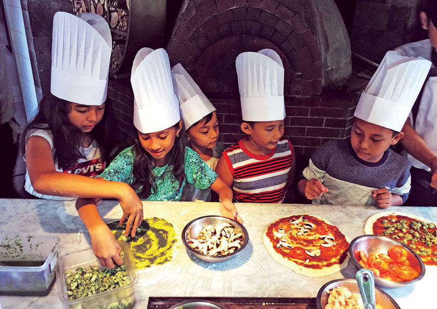 Cooking classes for kids in bali