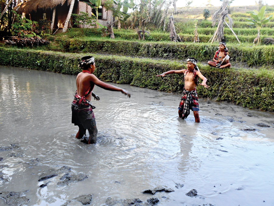 Mud Wrestling