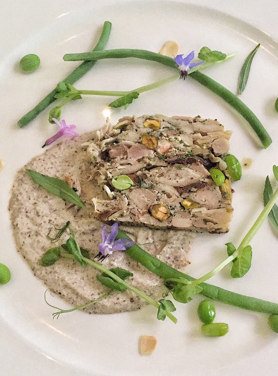 Chicken Confit Terrine Feves - Hires