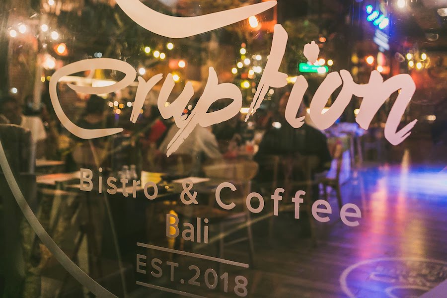 Eruption Bisto & Coffee Sunset Road Seminyak Bali
