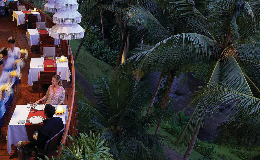 Ayung Terrace Four Seasons Resort Food in Bali