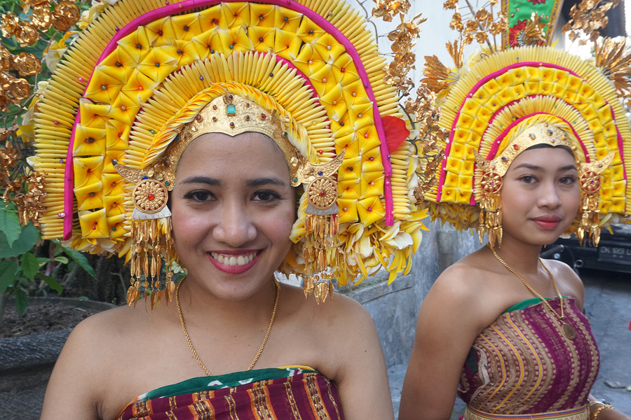 Rejang dance in Bali