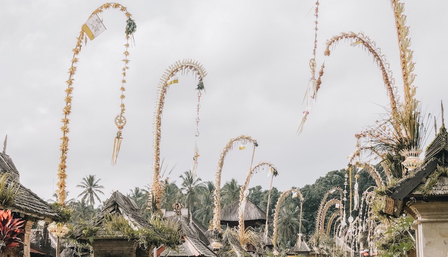 Penjor Galungan Bali 