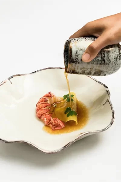 Best Fine Dining in Bali - Apéritif Canadian Lobster