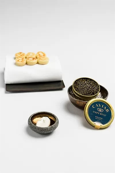 Best Fine Dining in Bali - Apéritif Kaluga Caviar