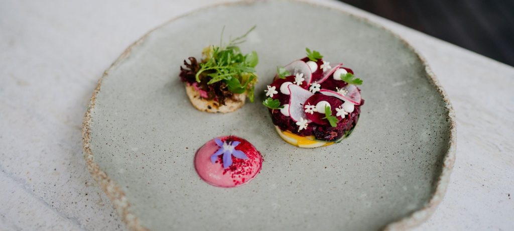 Best Fine Dining in Bali - Kubu beetroot