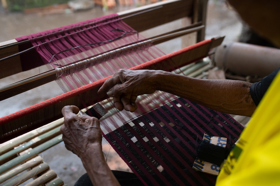 Pejeng Kangin Ikat Weaving - by David Metcalf 3