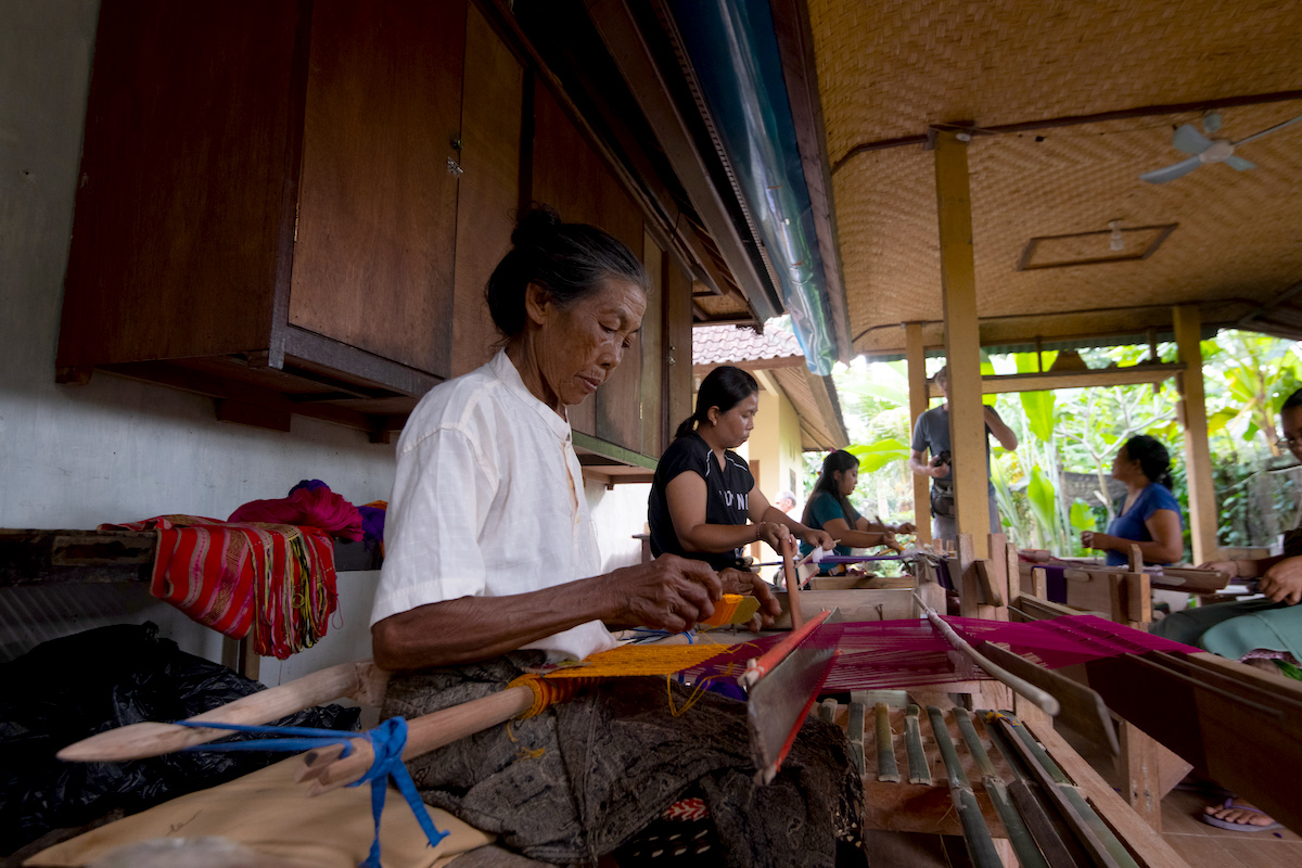 Pejeng Kangin Ikat Weaving - by David Metcalf 3