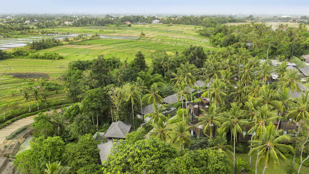 Nirjhara Resort Bali - Aerial Image
