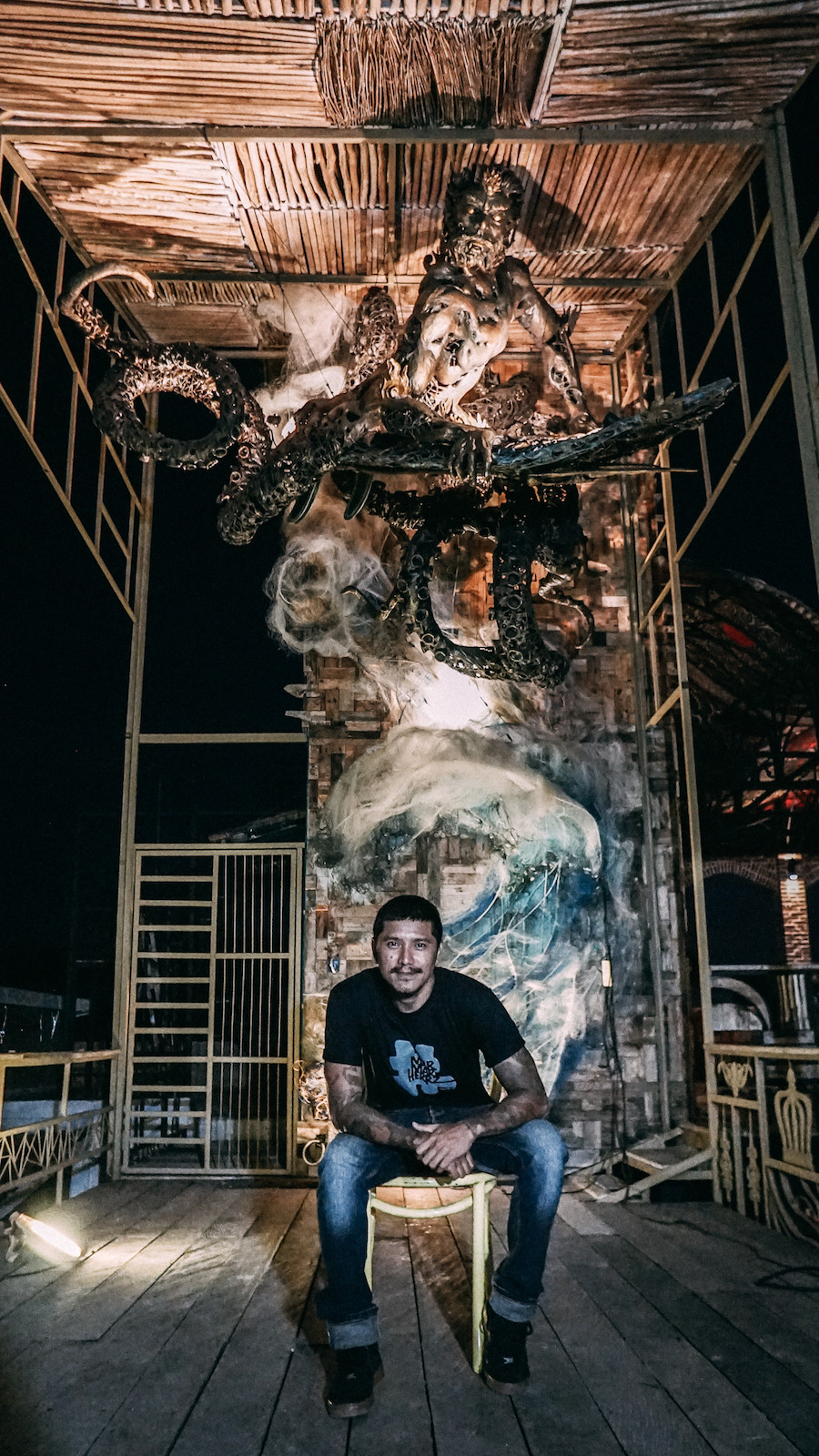 Marmar Herayukti & 'Waruna' 2020. Image courtesy of Wishingwell