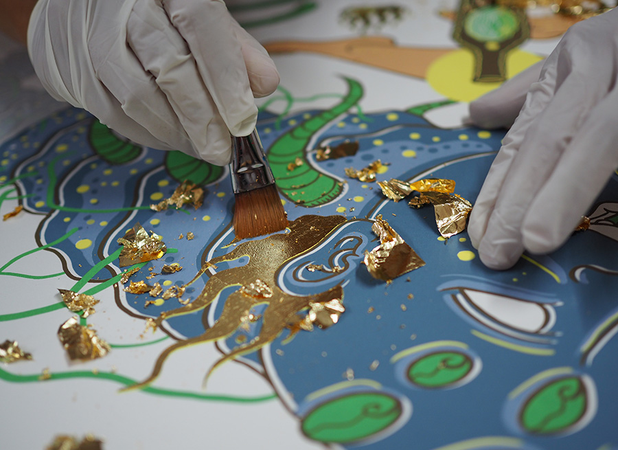 Black Hand Gang Printing Bali Mas 2