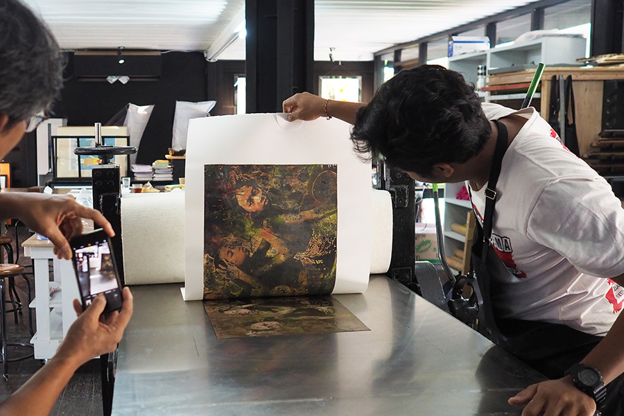 Black Hand Gang Printing Bali Mas 2