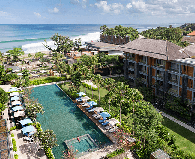 Hotel Indigo Aerial View