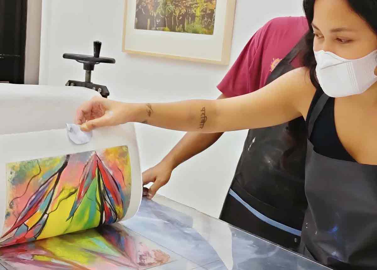 Bali DEVFTO-Printmaking-Institute-Bali