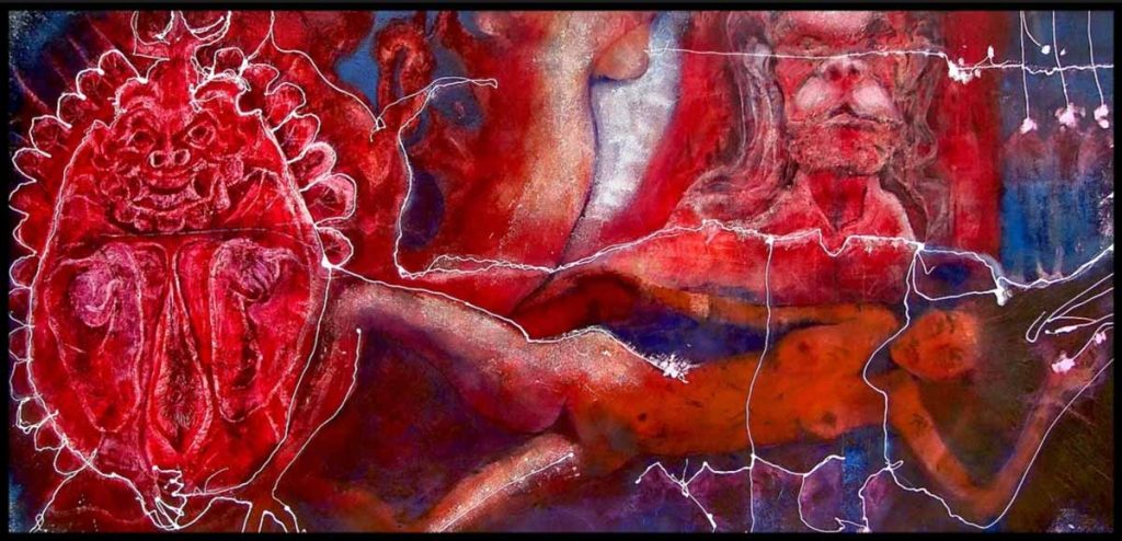 Tropical Surrealist Artist Bruce Sherratt Ubud Bali