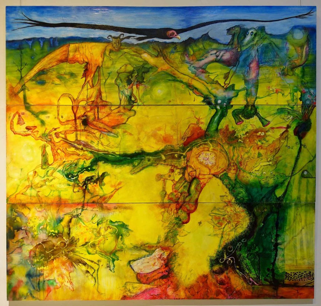 Tropical Surrealist Artist Bruce Sherratt Ubud Bali