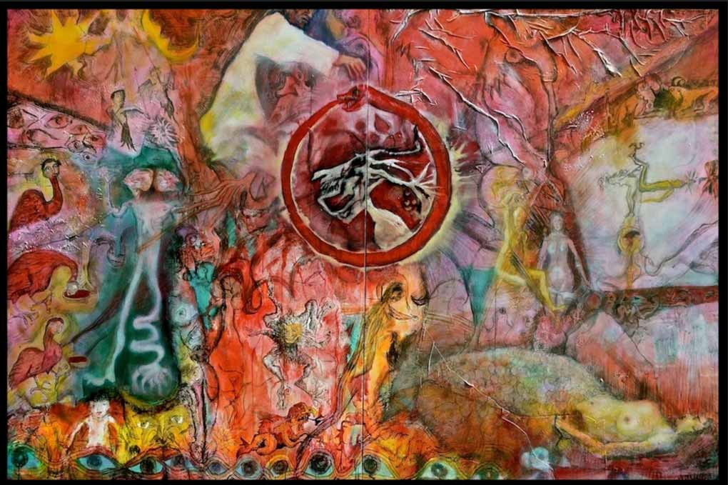 Tropical Surrealist Artist Bruce Sherratt Ubud Bali