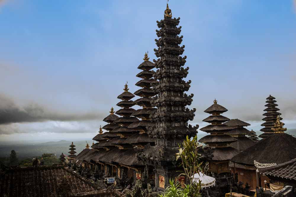 Mountains in Bali Mount Agung Besakih