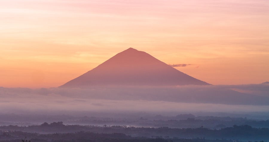 Mountains in Bali Mount Agung 1