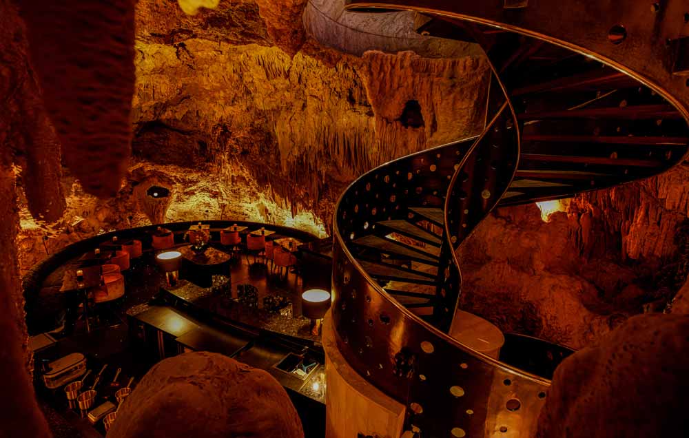 The cave Bali restaurant Ryan Clift Uluwatu 1